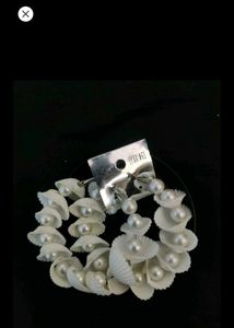 Shell & Pearl Statement Earrings