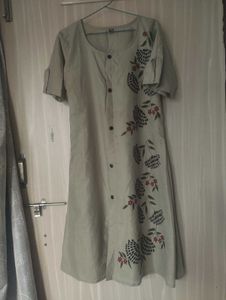 Floral Print Kurta