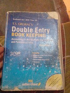 T.S Grewal Accounts Book For Class 12 Cbse