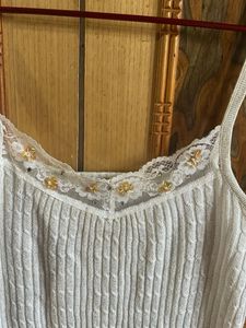 Lace Trim Cami Top