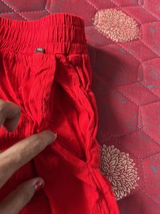 Stylish Red Jeggings For Women