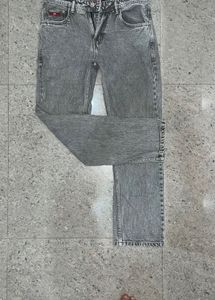 Gray Denim Jeans