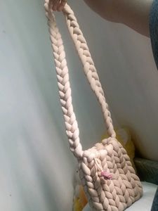 Handmade Chunky crossbody bag