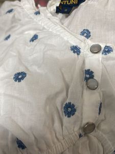 Floral Embroidered Top