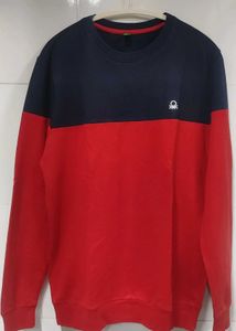 Benetton Colorblock Sweater