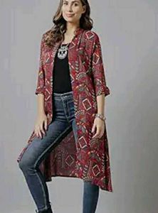 Azira Women's Long Line Rayon Shrug