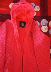 Versace Pink Hoodie Jacket