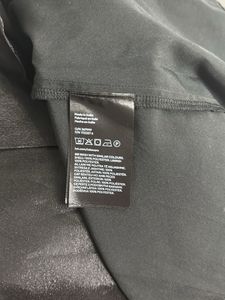 H&amp;M black organza babydoll dress