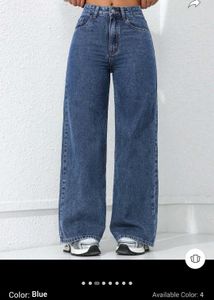 Straight Fit Denim Jeans
