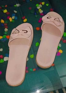 Cute White Bow Slides🤍Don&#39;t Miss