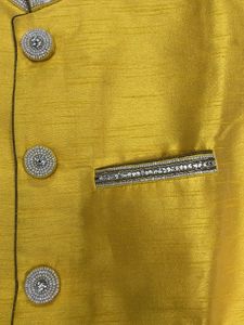 Yellow Ethnic Jacket