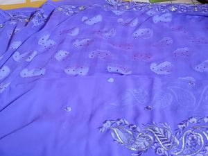 Purple Saree