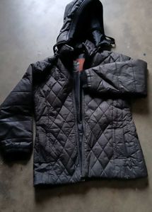 Quilted Hooded Jacket for kids
