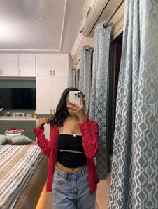 Cute Black Crop Top