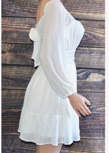Chic White Mini Dress