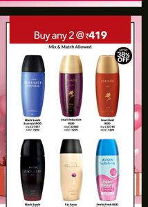 Avon Whitening Roll On Deo With Pearl Beauty