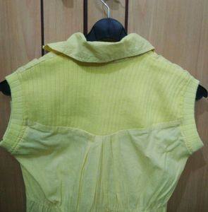 Yellow Cotton Top