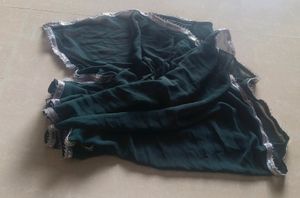 Women Green Kurta Sharara Set With Dupatta (Green)