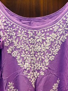 Elegant Purple Kurta