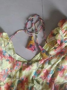 Floral Chiffon Mini Dress