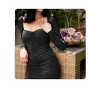 Black Bodycon Dress