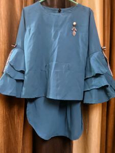 Stylish Mareen Blue Top