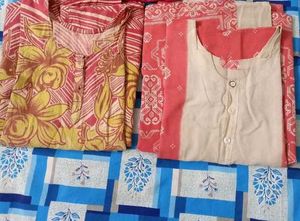 Floral Printed night gown