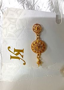 Gold Polish Earrings
