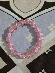 Pink Beaded Bracelet