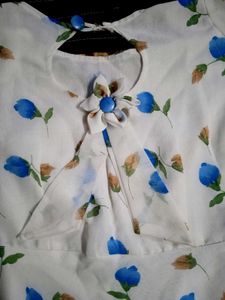 Floral Print Anarkali