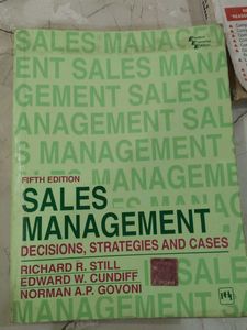 Sales Management Book