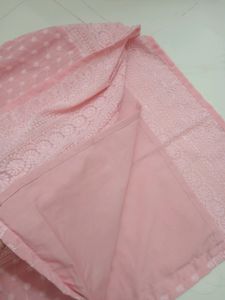 Pink Chikankari Kurta