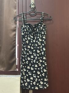 Floral Print Mini Dress