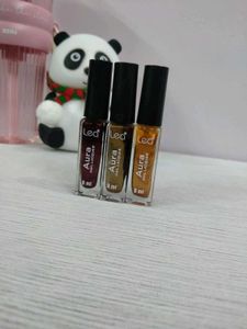 Nail Paints 💅🏻 (Set Of 3)