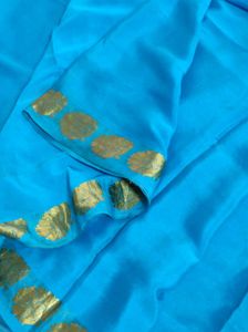 Elegant Blue Saree