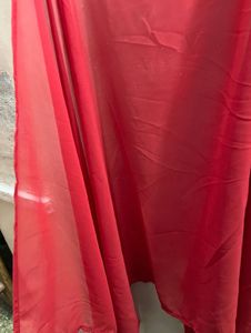 Red Unused Kurta Sharara Dupatta Set
