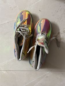 Iridescent Sneakers for 6-8 yr old ..size number 1