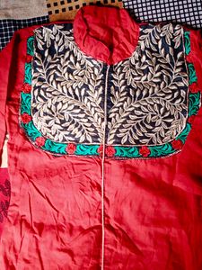 red Kurti