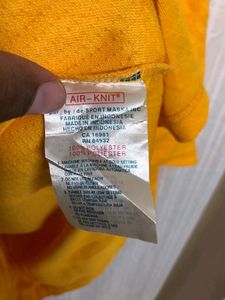 CCM Yellow Long Sleeve Jersey