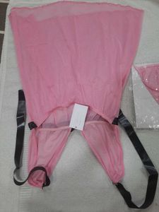 Pink Babydoll Lingerie Set