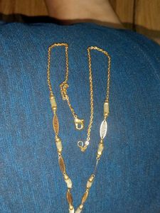 Pair Of Plated Chains +1 Pendent