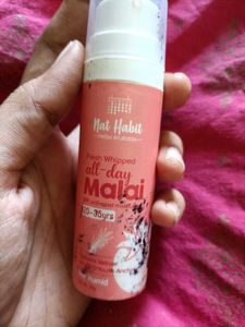 Nat Habit Mukhalaya Face Oil And Moisturizer.