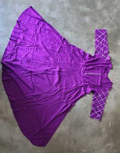 Elegant Purple Kurta Set (SizeXxL)