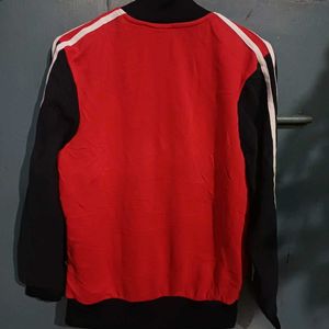 ❤️Red &amp; navy Varsity Jacket