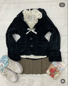 Navy Blue Fitted Blazer