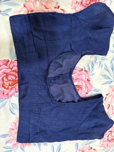 Elegant Teal Saree with Blouse(36in)