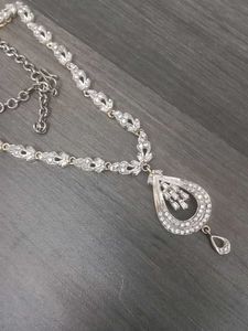 Elegant Silver-Tone Necklace