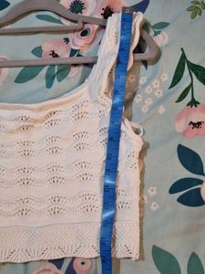 Knitted Tank Top From Zudio