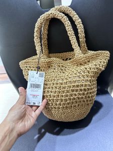 MNG Woven Handbag