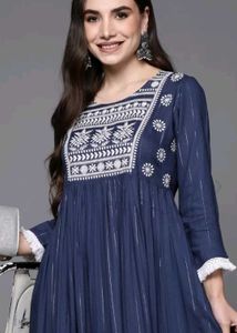 Indo Era A-Line Midi Dress